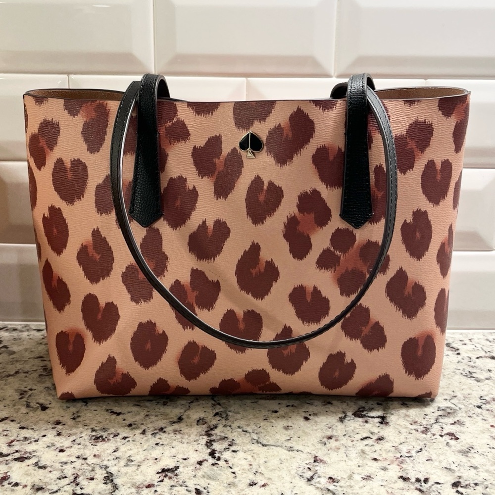 Kate Spade Molly Leopard Small Tote NWOT